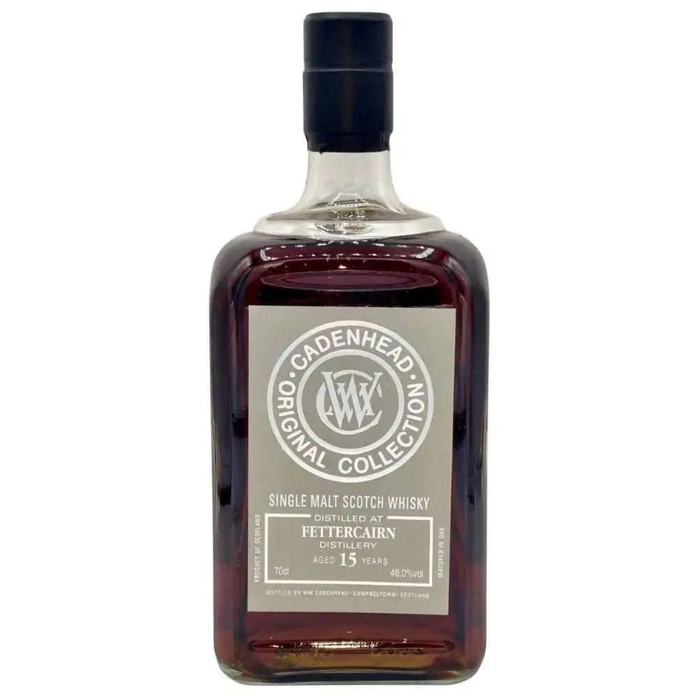 2007 Cadenhead's Original Collection Fettercairn 15 Year Old Single Malt Scotch Whisky 700ml