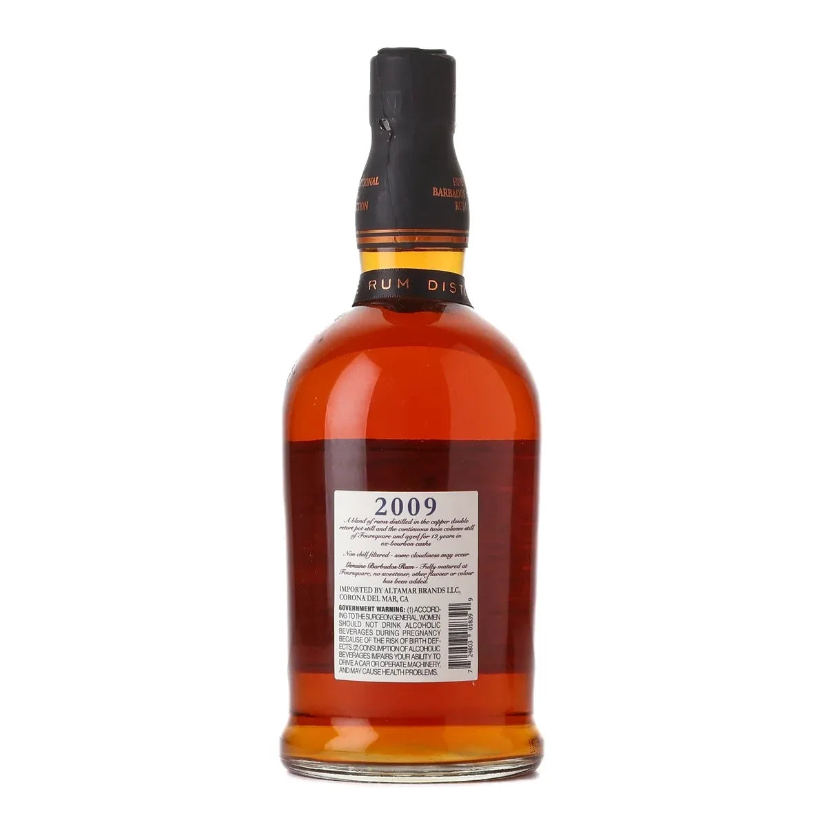 2009 Foursquare Rum Distillery Vintage Single Blended Rum 750ml