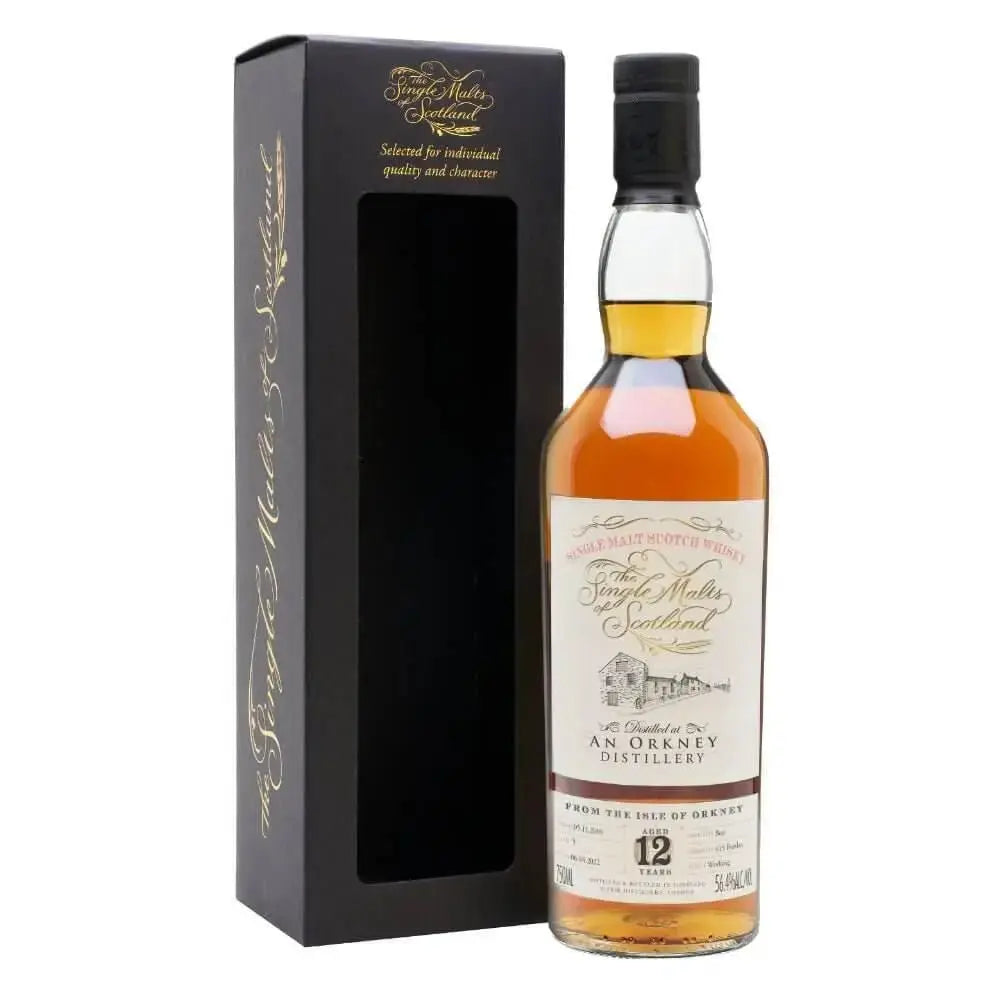 2009 Single Malts of Scotland An Okney Distillery 12 Year Old Single Malt Scotch Whisky 750ml