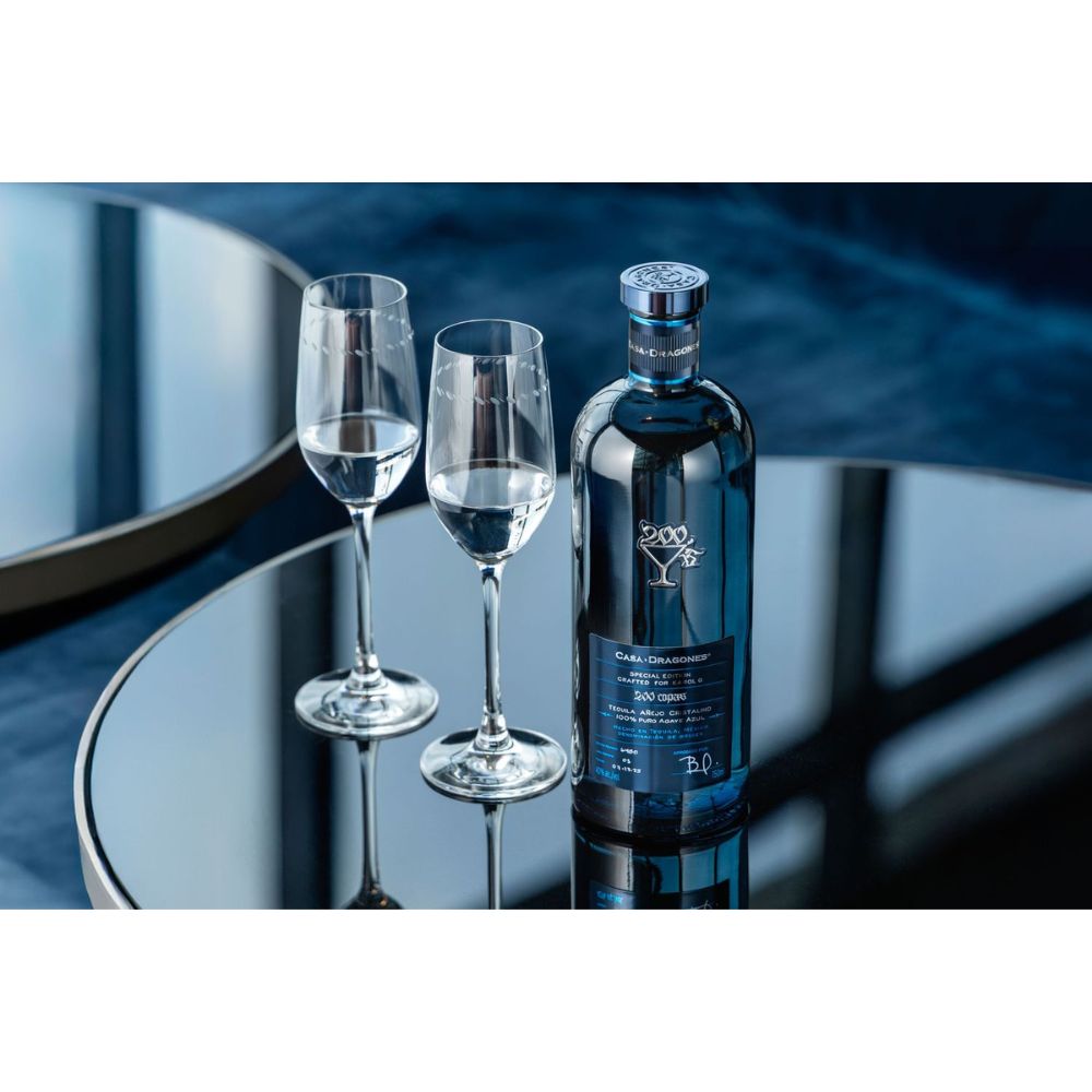 Casa Dragones 200 Copas Karol G Special Edition Cristalino Anejo Tequila 750ml