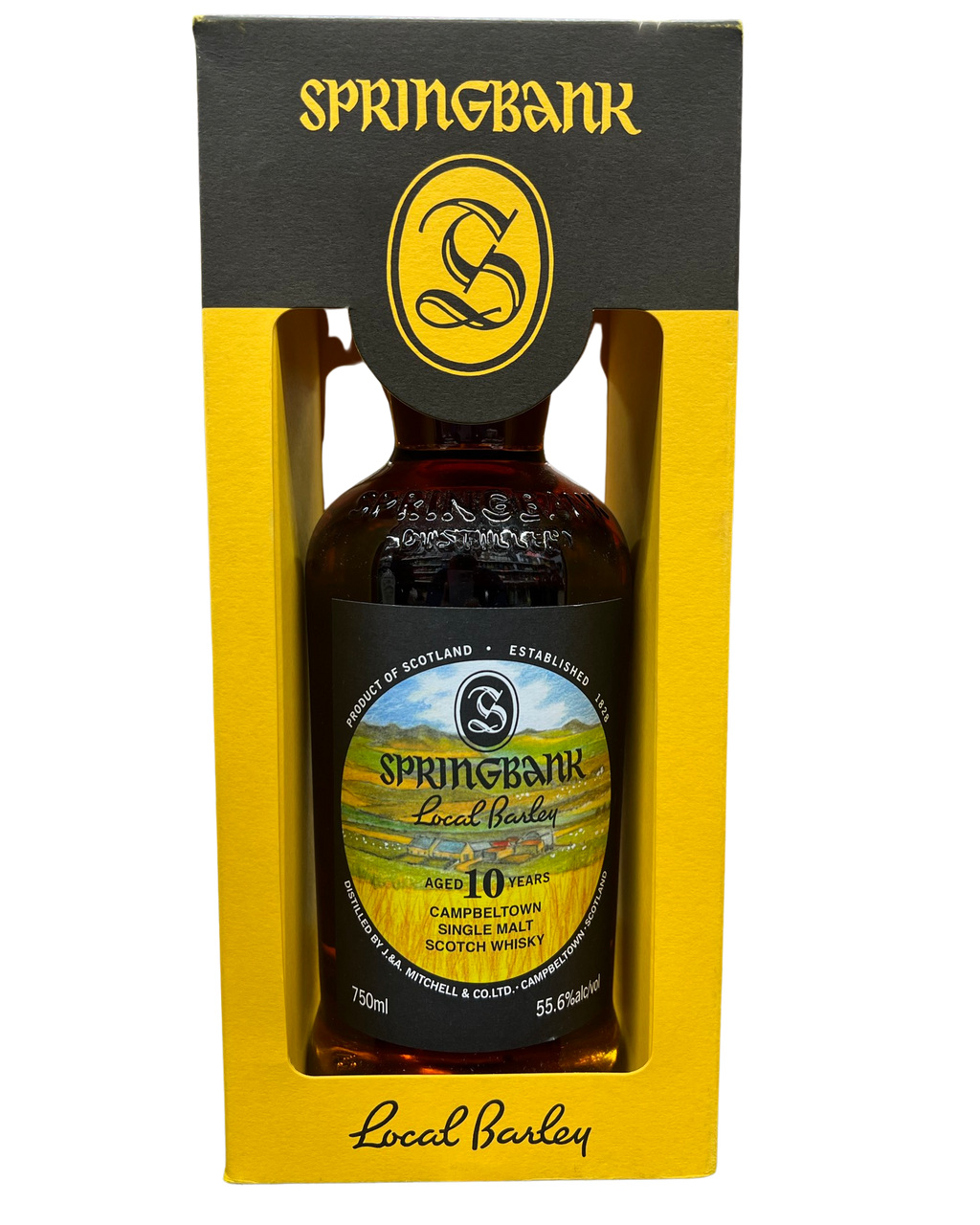 2010 Springbank Local Barley 10 Year Old Single Malt Scotch Whisky
