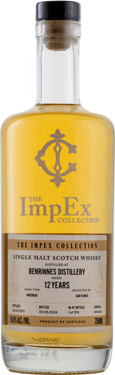 2011 Benrinnes 12 Year Single Malt Scotch Whisky 750ml