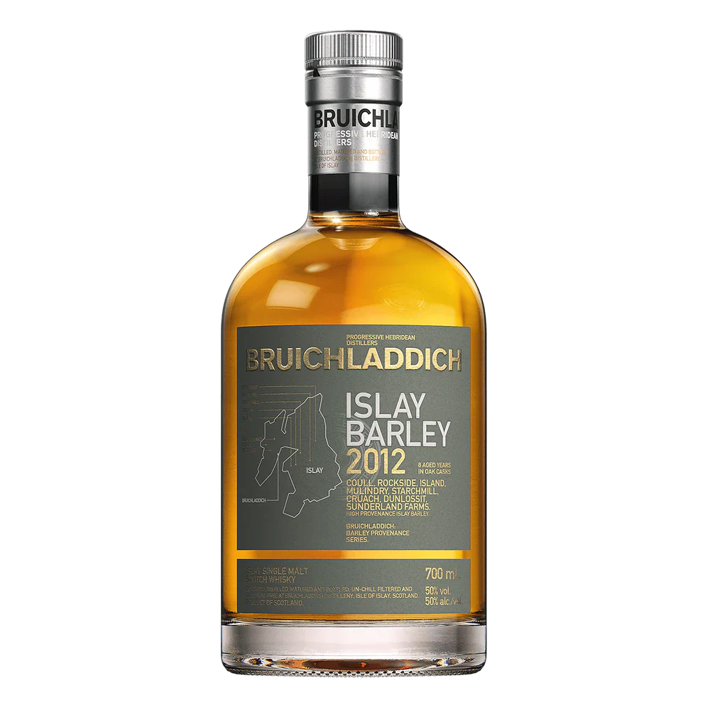 2012 Bruichladdich Islay Barley Unpeated Single Malt Scotch Whisky 700ml