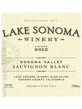 2012 Lake Sonoma Winery Sauvignon Blanc 750ml