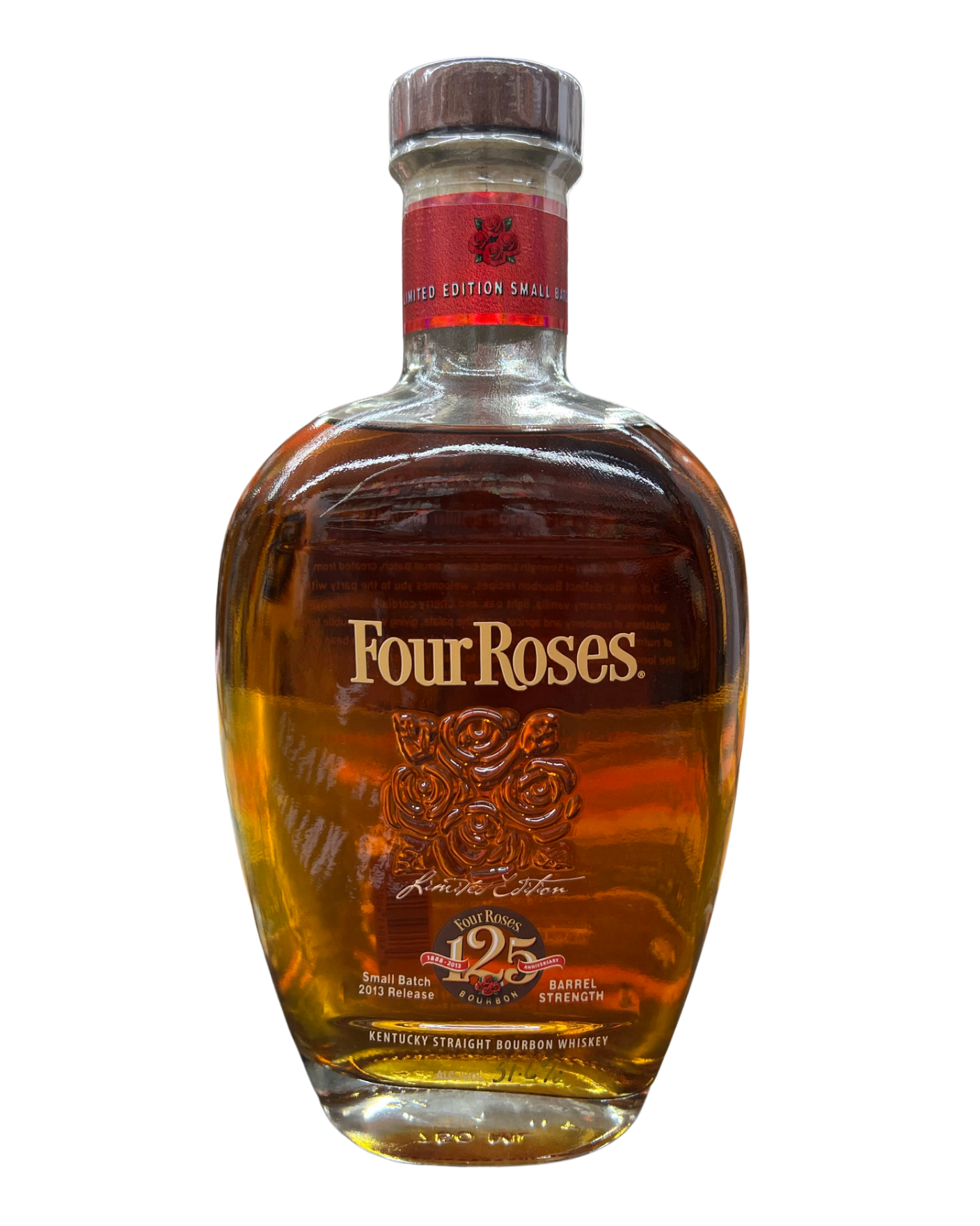 2013 Four Roses Limited Edition Small Batch Barrel Strength Kentucky Straight Bourbon Whiskey 750ml (125th Anniversary)