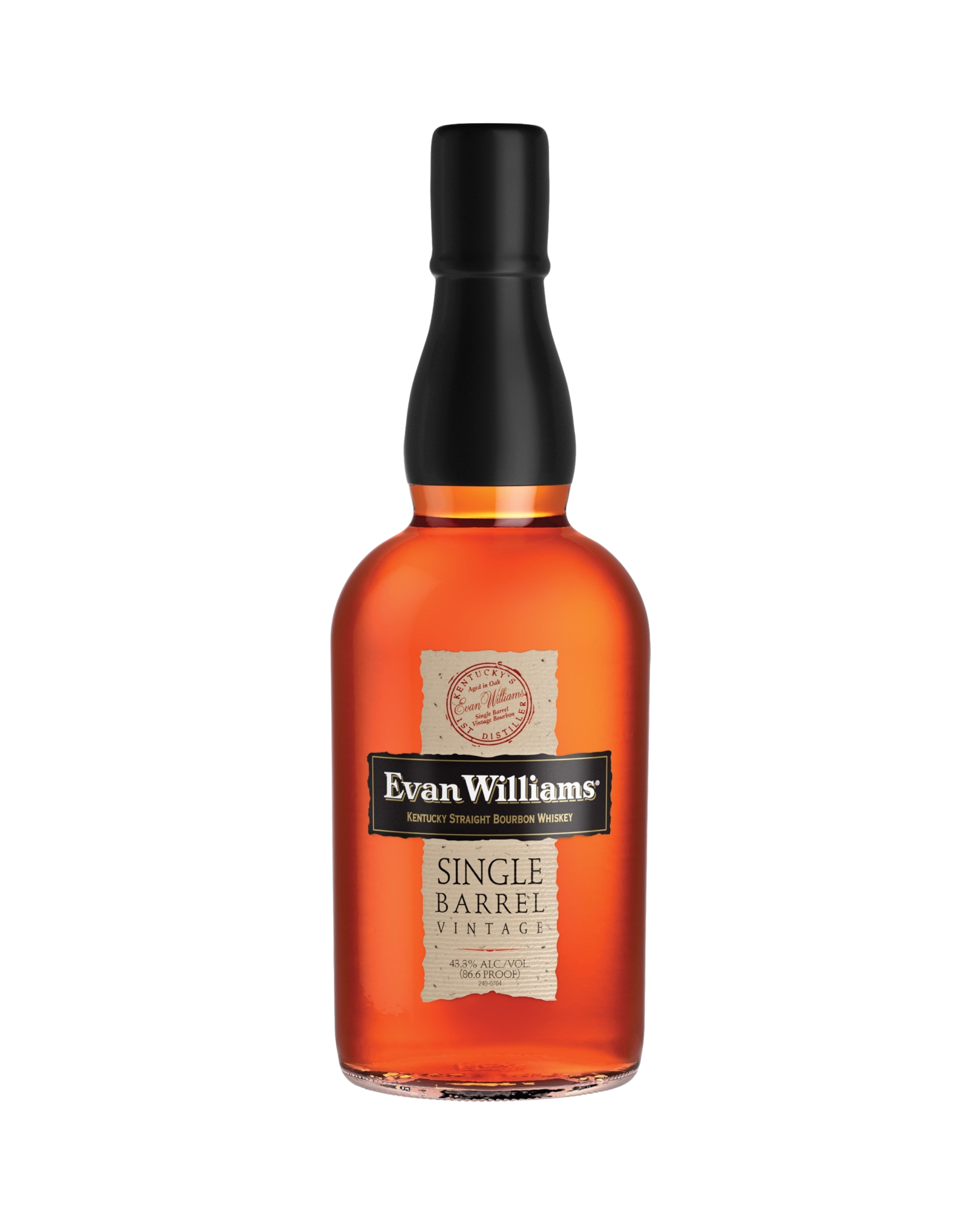 2016 Evan Williams Single Barrel Vintage Straight Bourbon Whiskey
