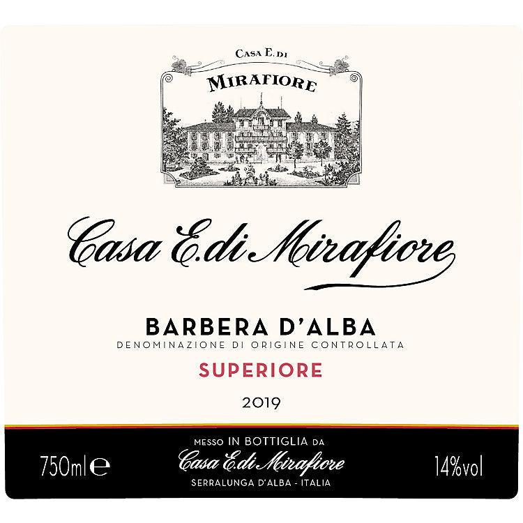 2016 Casa E. De Mirafiore Barbera d'Alba Superiore 750ml