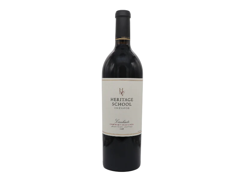 2018 Heritage School Vineyards Creekside Cabernet Sauvignon 750ml