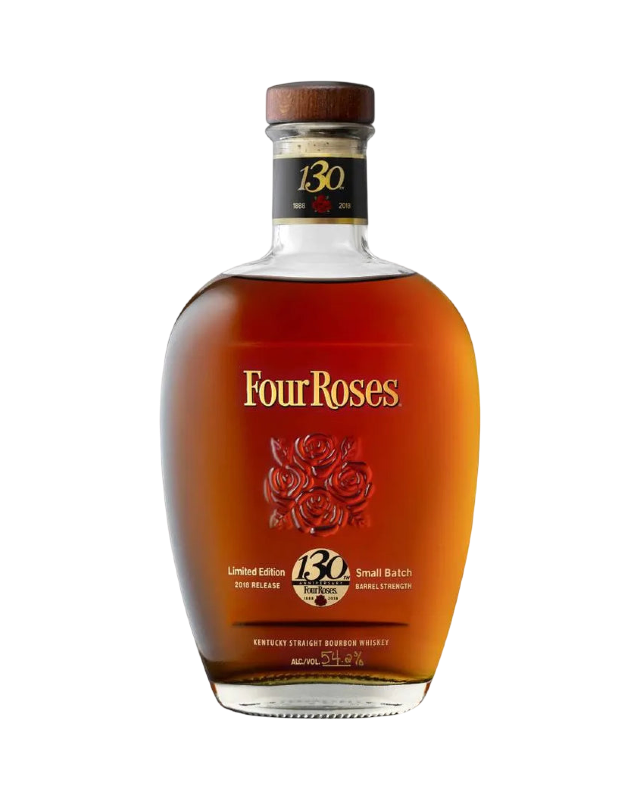 2018 Four Roses 130th Anniversary Limited Edition Small Batch Barrel Strength Kentucky Straight Bourbon Whiskey 750ml