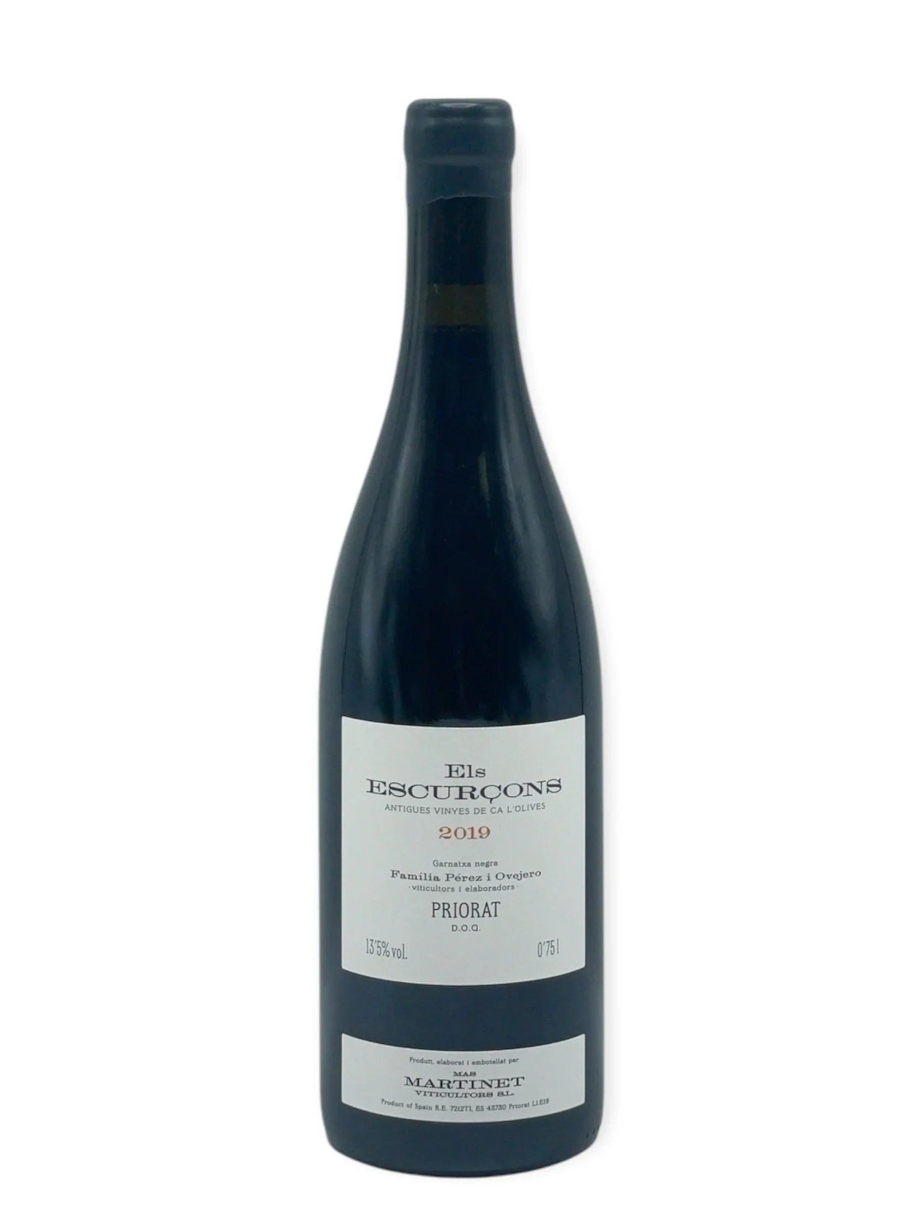 2019 Mas Martinet Els Escurcons 750ml