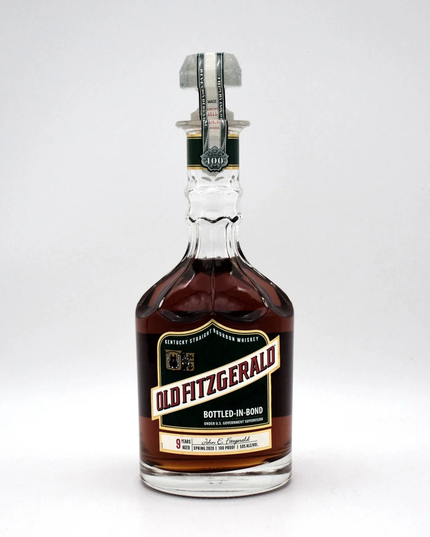 2020 Old Fitzgerald Bottled in Bond 9 Year Old Kentucky Straight Bourbon Whiskey