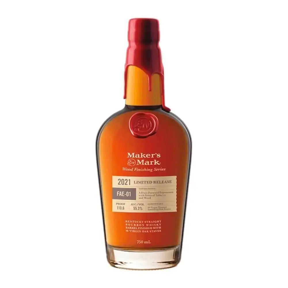 2021 Maker's Mark Wood Finishing Series FAE-01 Limited Release Kentucky Straight Bourbon Whisky 750ml