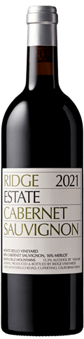 2021 Ridge Vineyards Monte Bello Vineyard Estate Cabernet Sauvignon 750ml