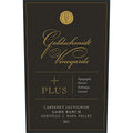 2021 Goldschmidt Vineyards PLUS Single Vineyard Selection Game Ranch Cabernet Sauvignon 750ml