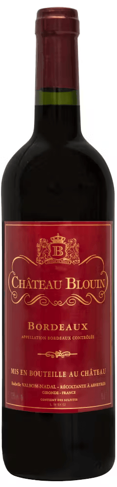 2022 Chateau Blouin Bordeaux 750ml