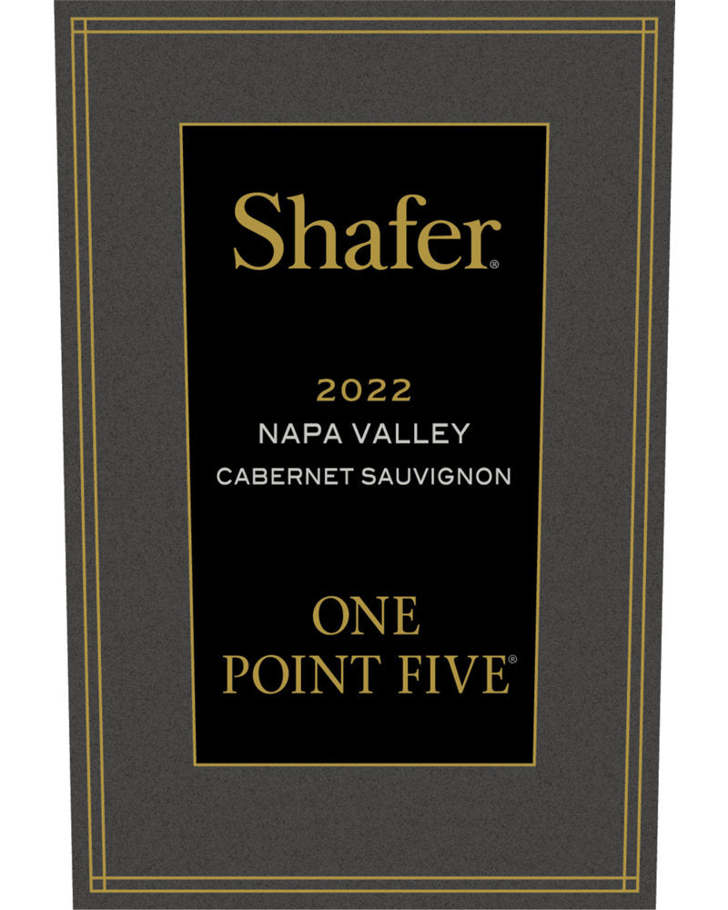 2022 Shafer Vineyards One Point Five Cabernet Sauvignon 750ml