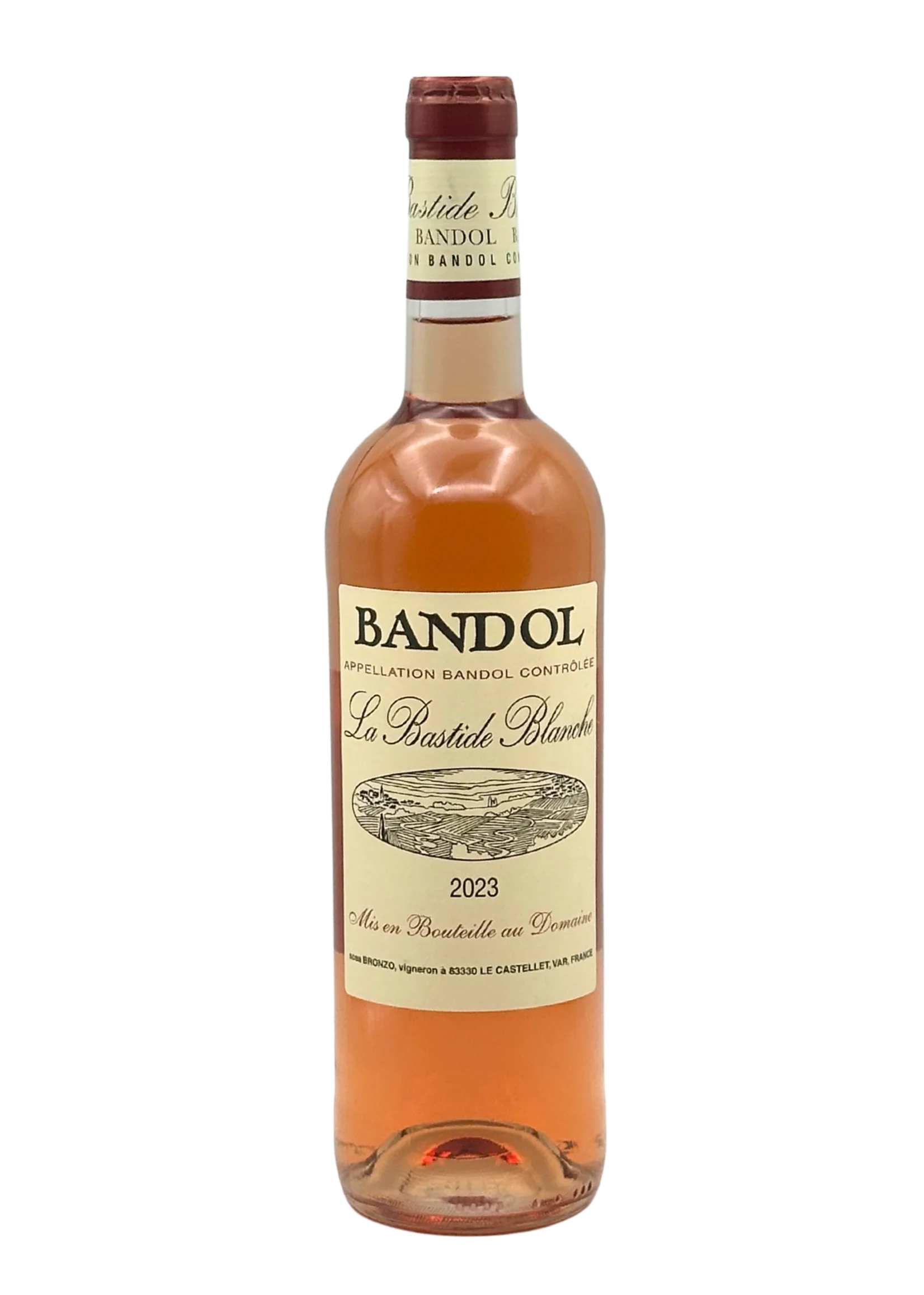 2023 Domaine de la Bastide Blanche Bandol Rose 750ml