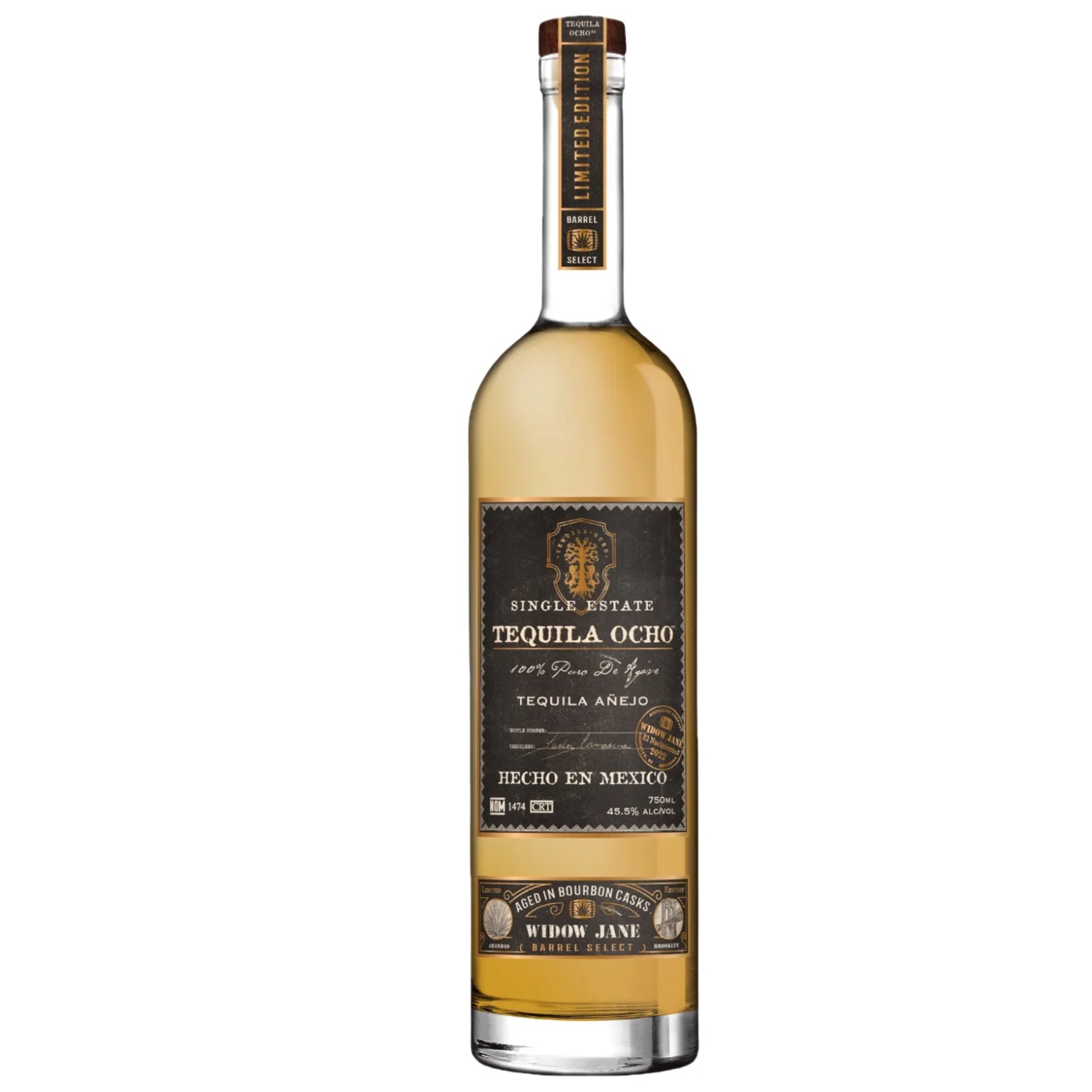 2023 Tequila Ocho Aged In Widow Jane Barrels Limited Edition Anejo Tequila 750ml