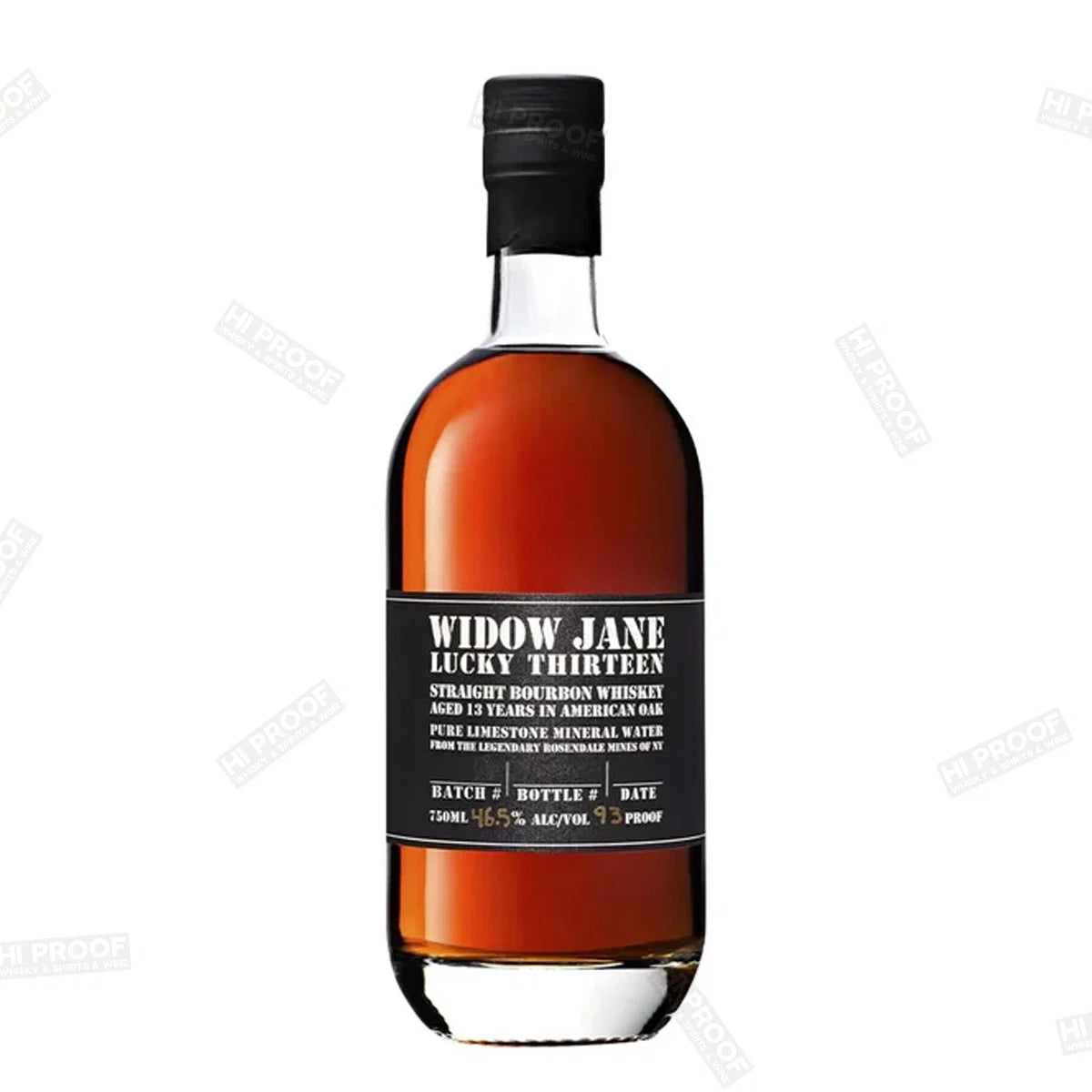 2023 Widow Jane Lucky Thirteen 13 Year Old Straight Bourbon Whiskey