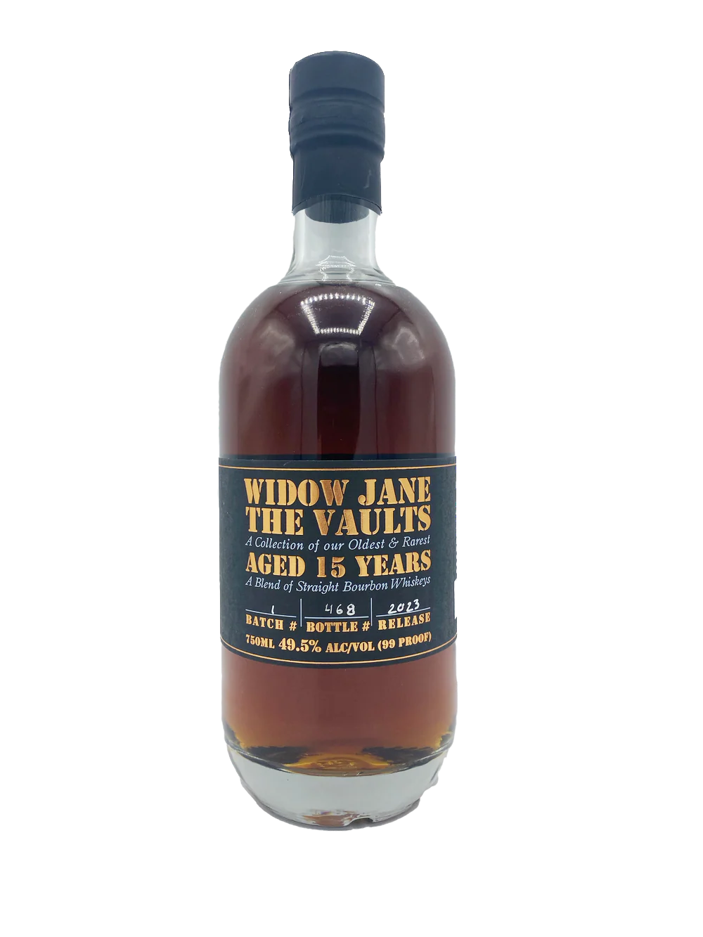 2023 Widow Jane The Vaults 15 Year Old Straight Bourbon Whiskey 750ml