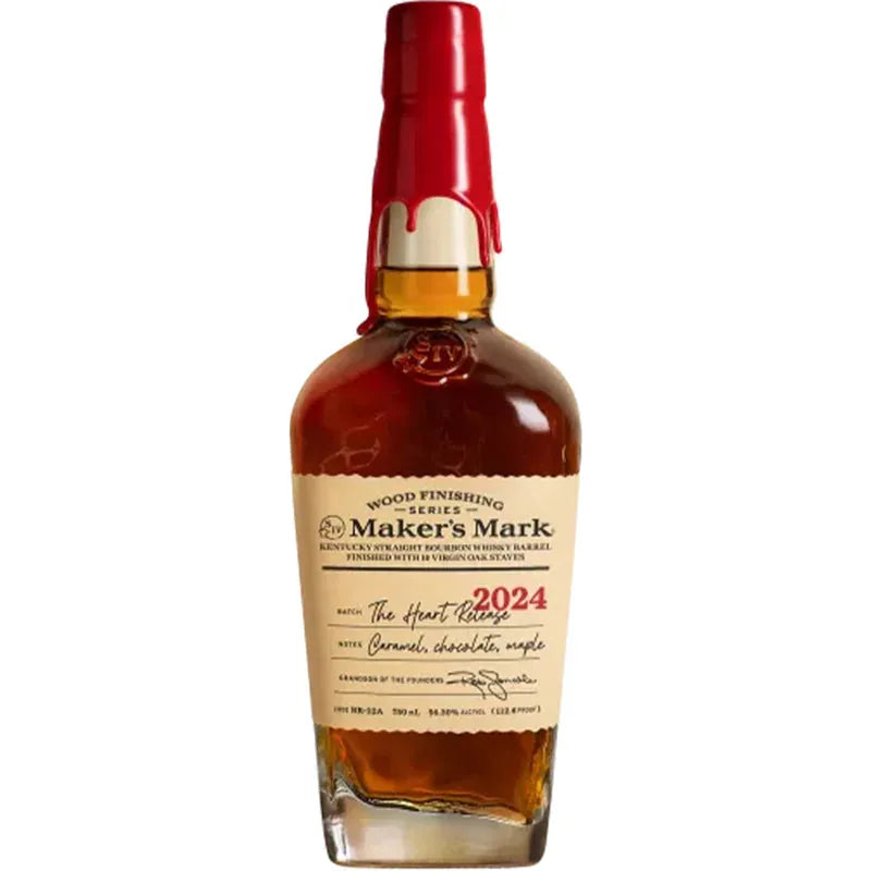 2024 Maker's Mark Wood Finishing Series The Heart Kentucky Straight Bourbon Whisky 750ml