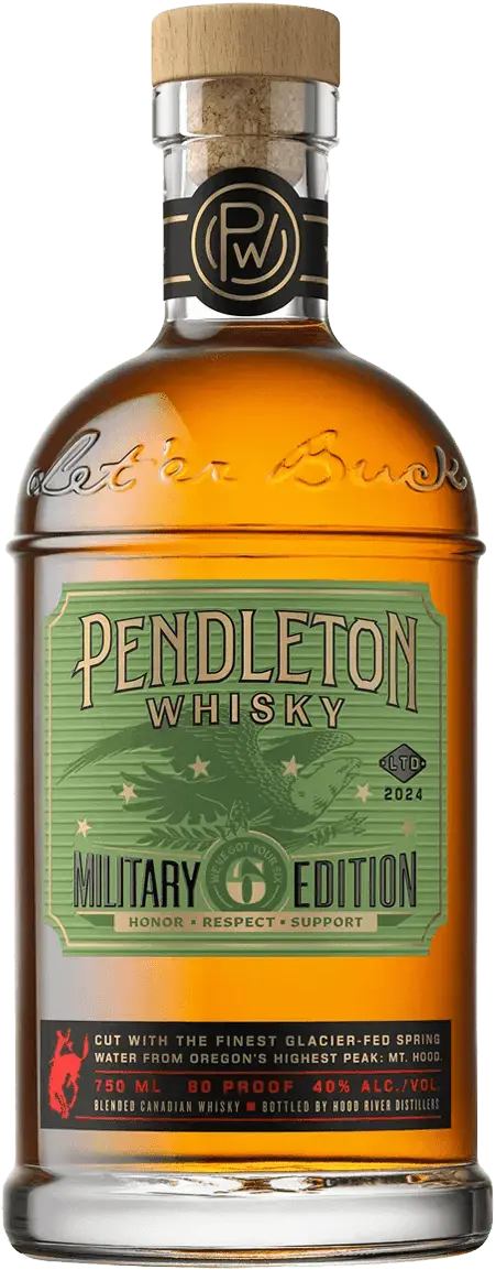 2024 Pendleton We've Got Your Six Military Edition Blended Canadian Whisky 750ml