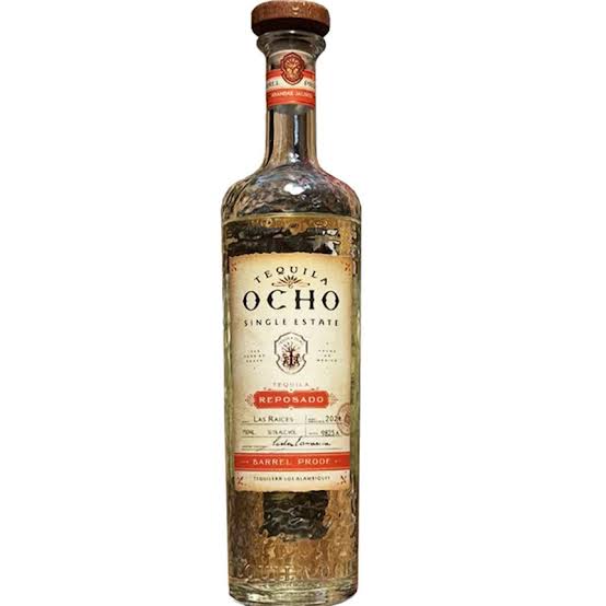 2024 Tequila Ocho Single Estate Barrel Proof Reposado Tequila 750ml