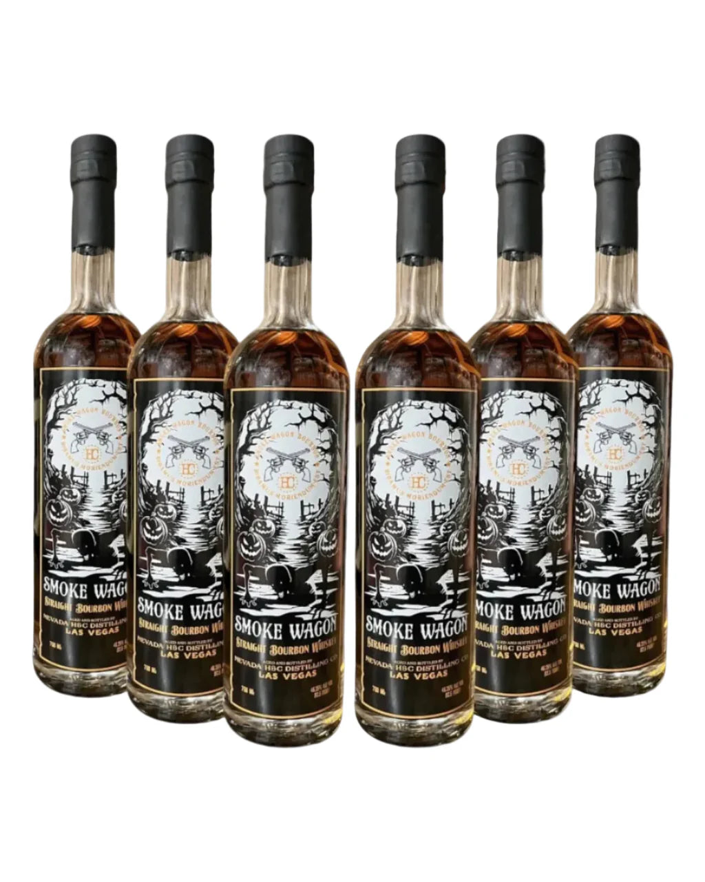 2024 Smoke Wagon Halloween Edition Small Batch Straight Bourbon Whiskey 6-Pack (Pre-Sale)