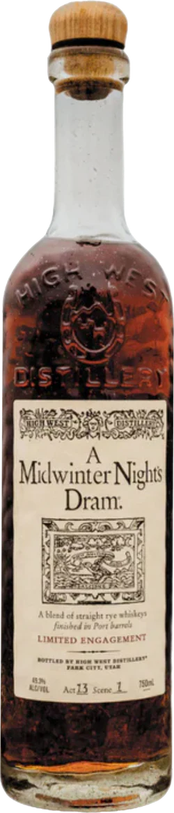 2025 High West Distillery A Midwinter Night Dram Act 13 Straight Rye Whiskey