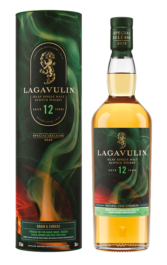 2025 Lagavulin Natural Cask Strength 12 Year Old Single Malt Scotch Whisky 750ml