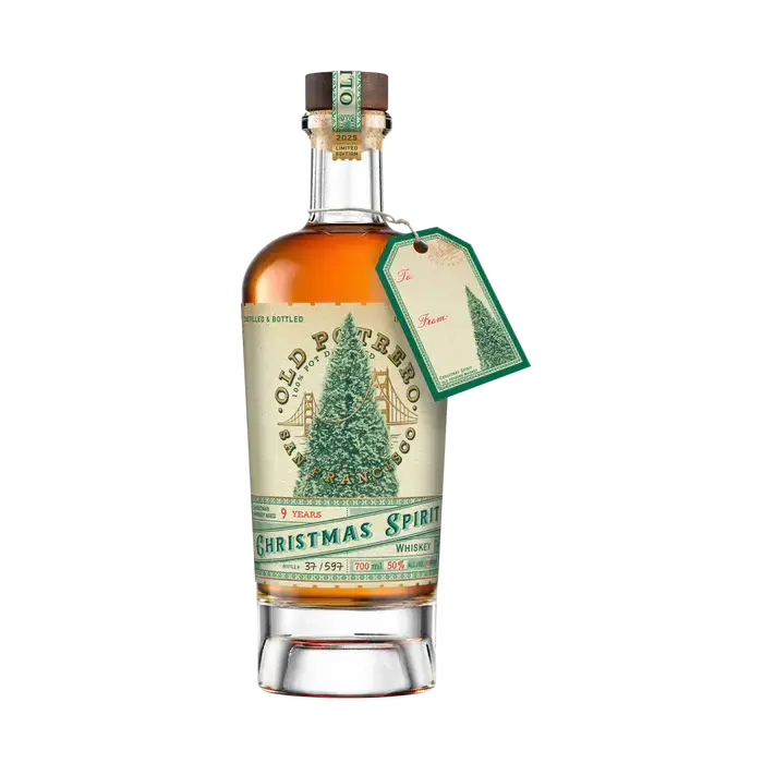 2025 Old Potrero Christmas Spirit 9 Year Old Limited Edition Whiskey 700ml