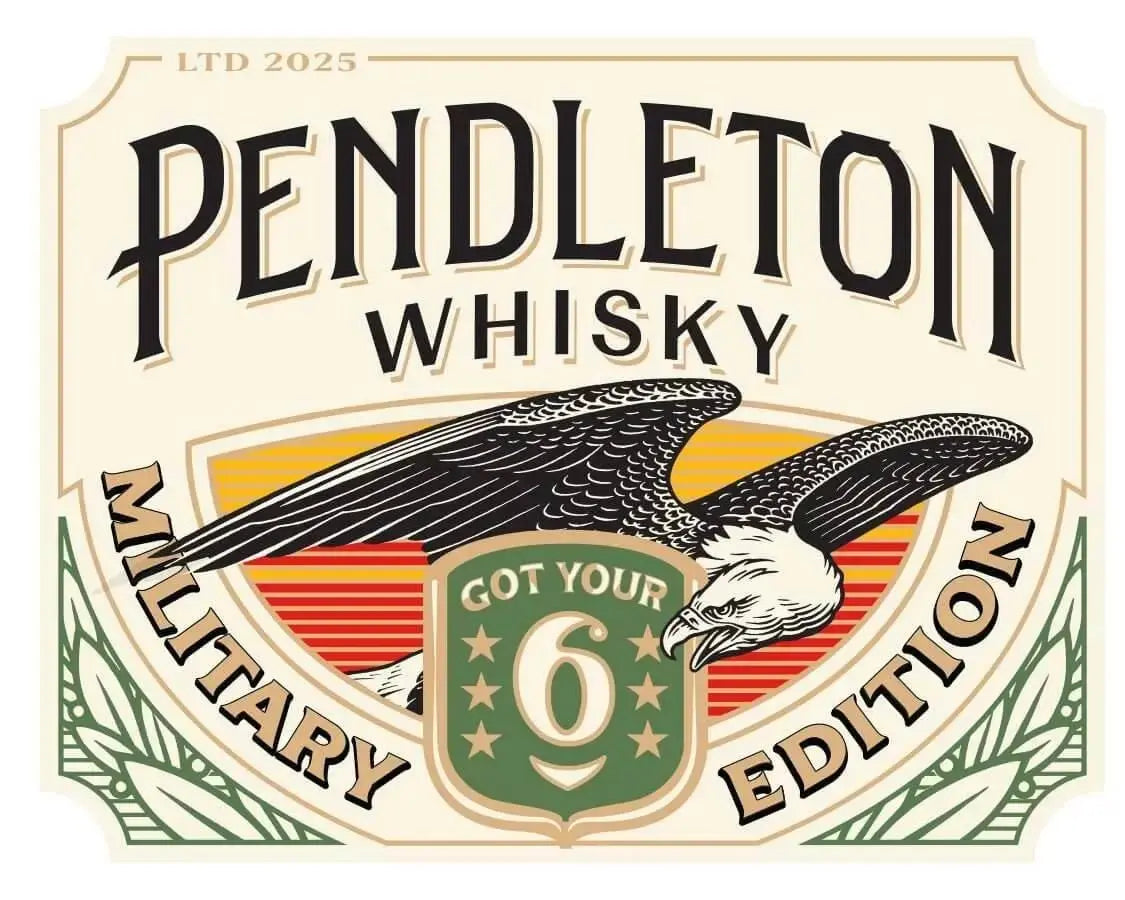 2025 Pendleton We've Got Your Six Military Edition Blended Canadian Whisky 750ml