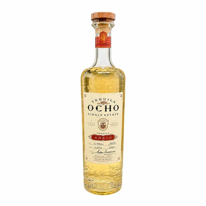 2025 Tequila Ocho La Mesa Anejo Tequila 750ml