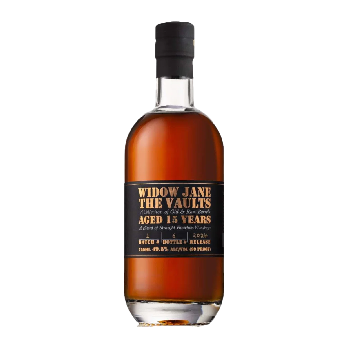 2025 Widow Jane The Vaults 15 Year Old Straight Bourbon Whiskey 750ml