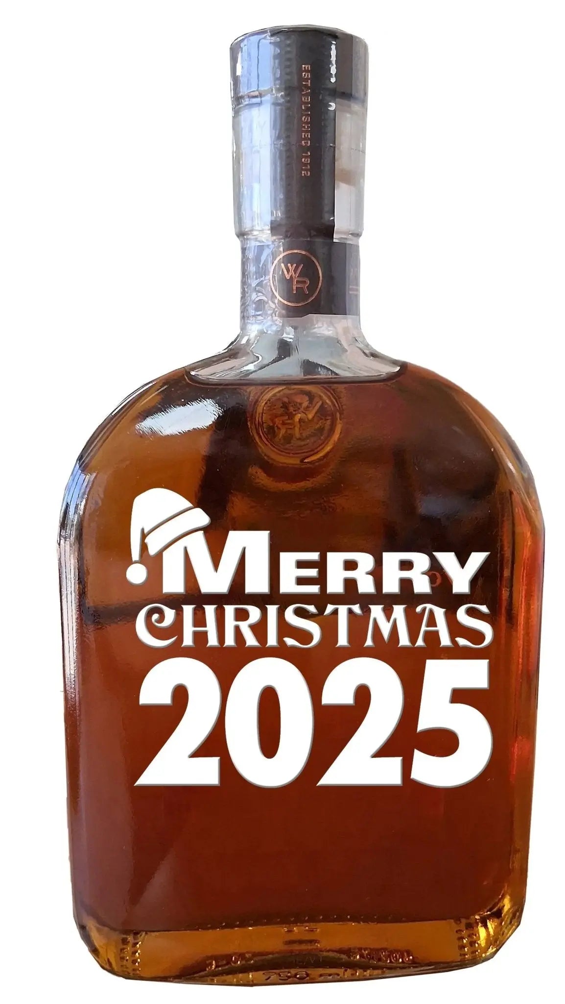 2025 Woodford Reserve Merry Christmas Limited Edition Kentucky Straight Bourbon Whiskey 750ml