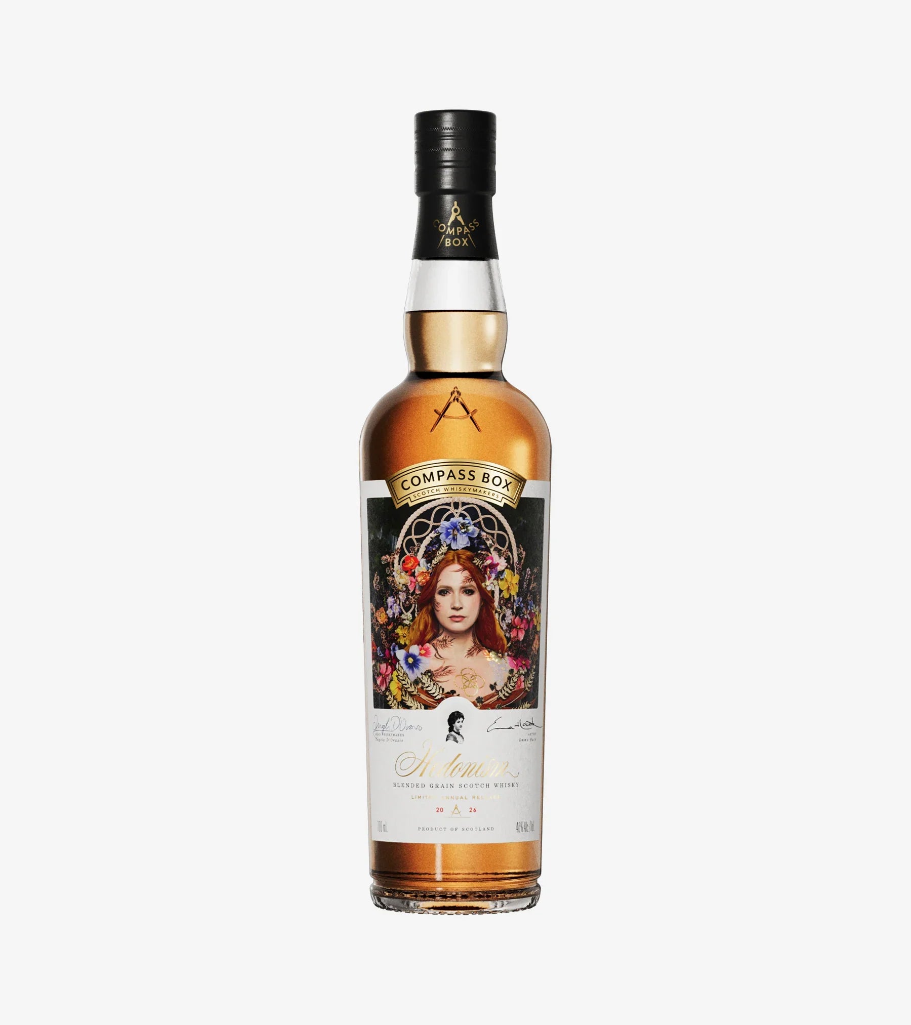 2026 Compass Box Hedonism Blended Grain Scotch Whisky