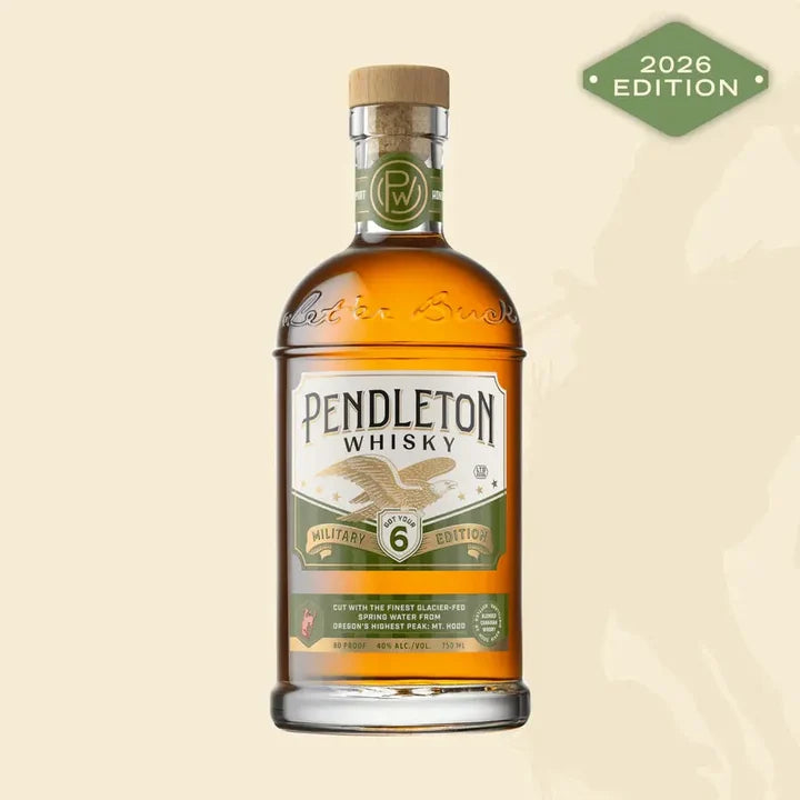 2026 Pendleton We've Got Your Six Military Edition Blended Canadian Whisky 750ml