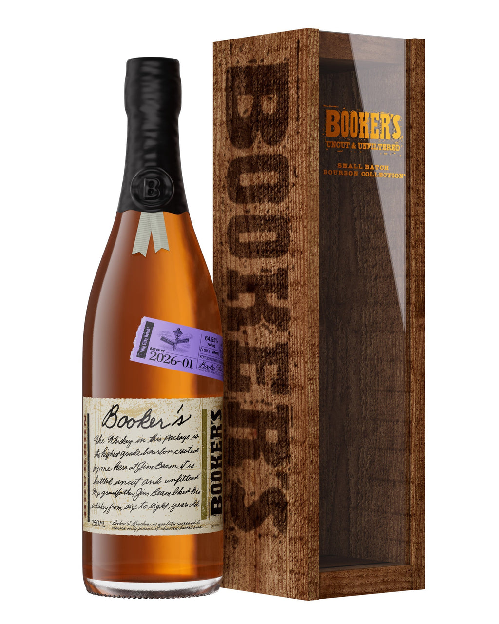 2026 Booker's Batch 2026-01 Big Easy Batch Kentucky Straight Bourbon Whiskey 750ml - Pre Sale
