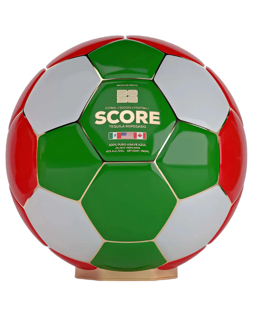 2026 Score Baja 2026 World Cup Ball Decanter Mexico Limited Edition Reposado Tequila