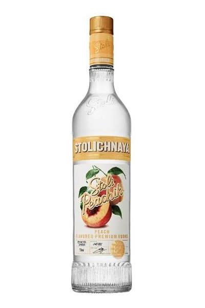 Stolichnaya Peachik Peach Vodka 750ml