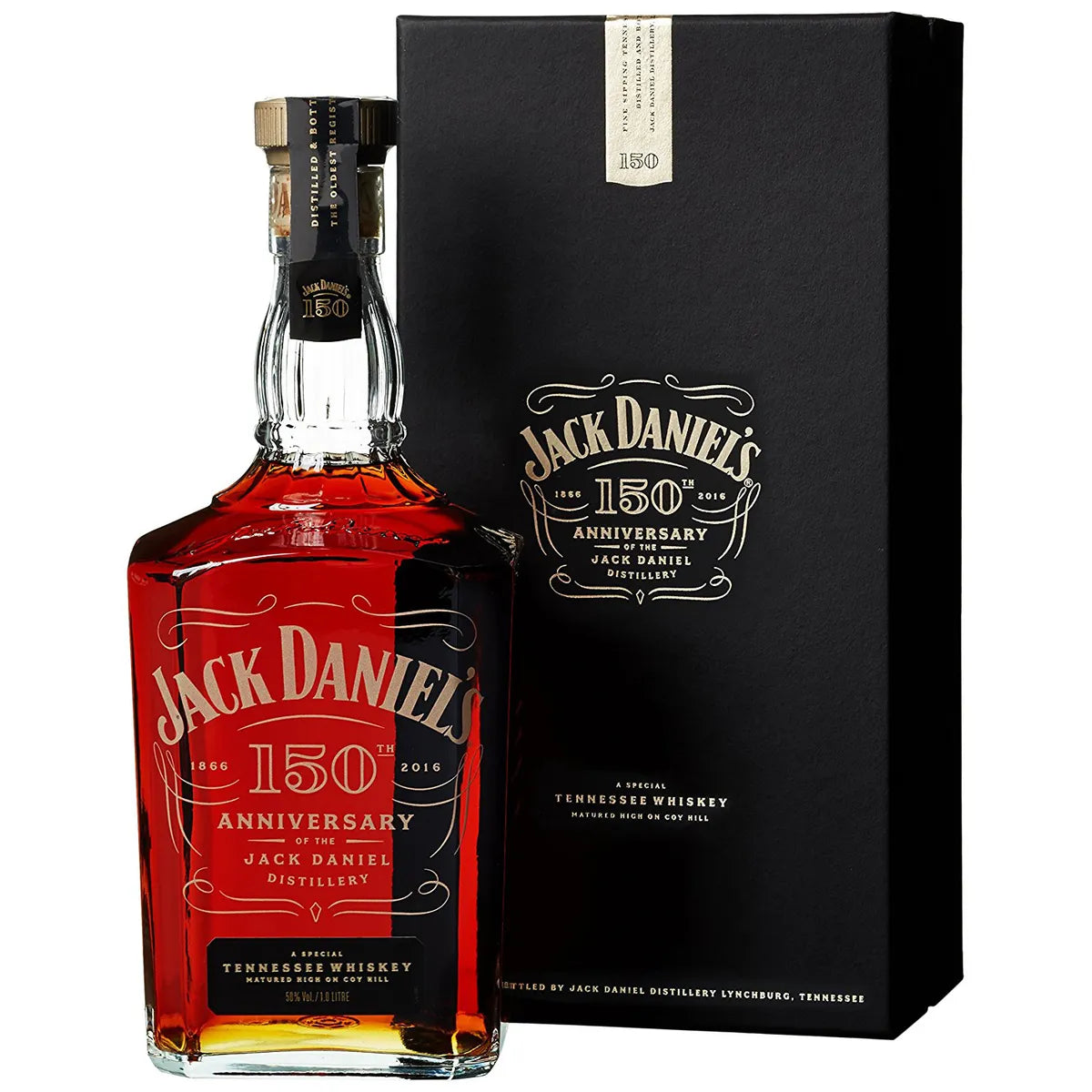 Jack Daniel's 150th Anniversary Collectors Edition Tennessee Whiskey 1Lt