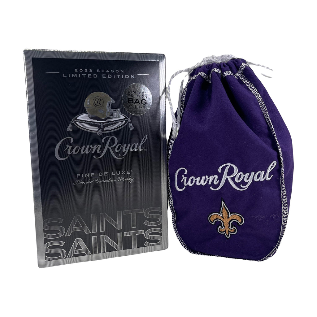 2023 Crown Royal Fine Deluxe New Orleans Saints Limited Edition Blended Canadian Whisky 750ml