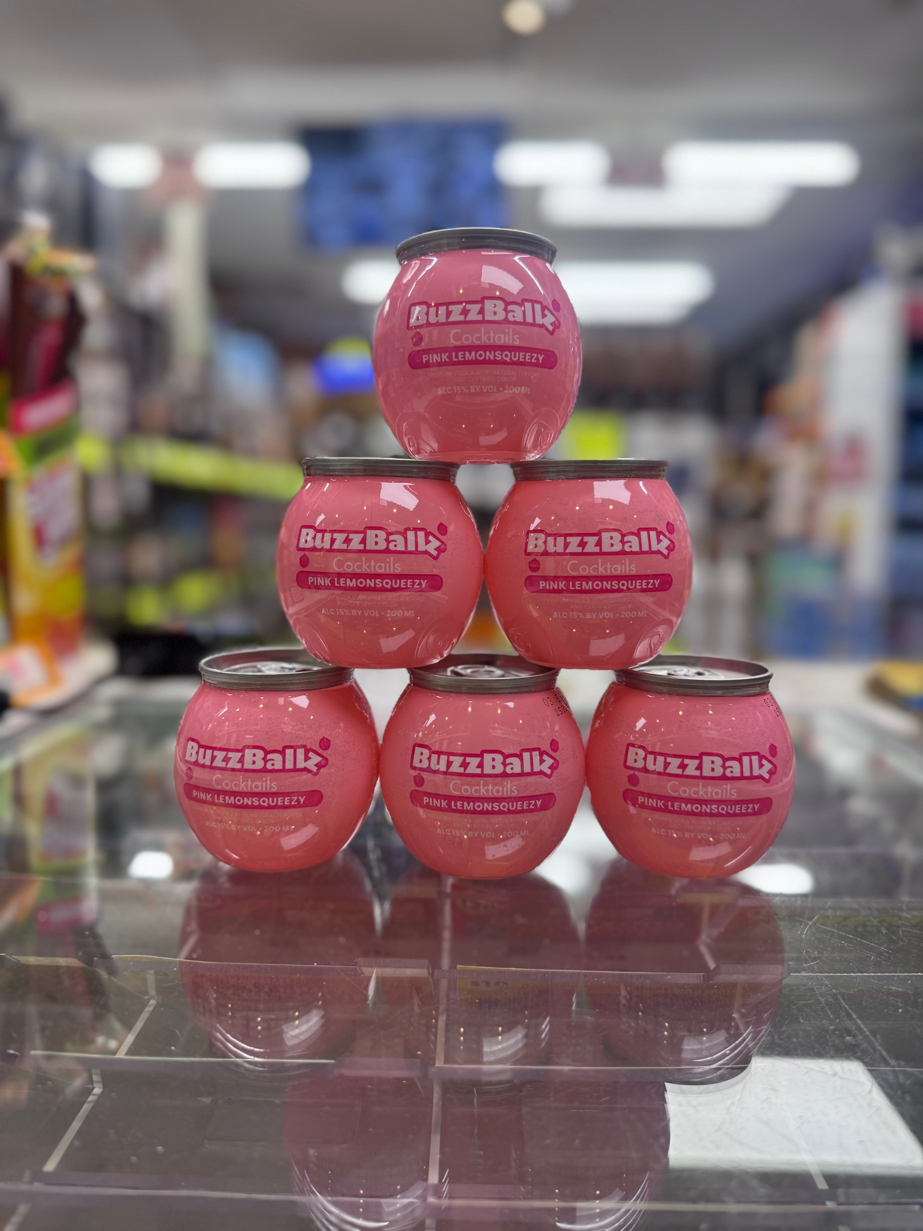 Buzz Ballz Pink Lemonsqueezy 200ml 6-Pack