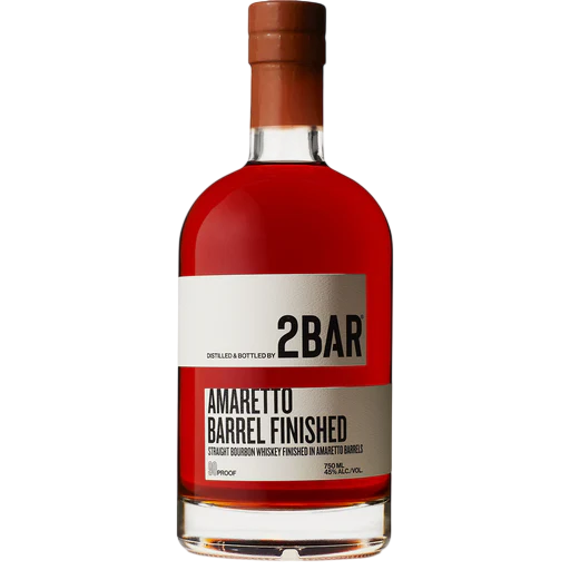 2Bar Amaretto Barrel Finished Straight Bourbon 750 ml