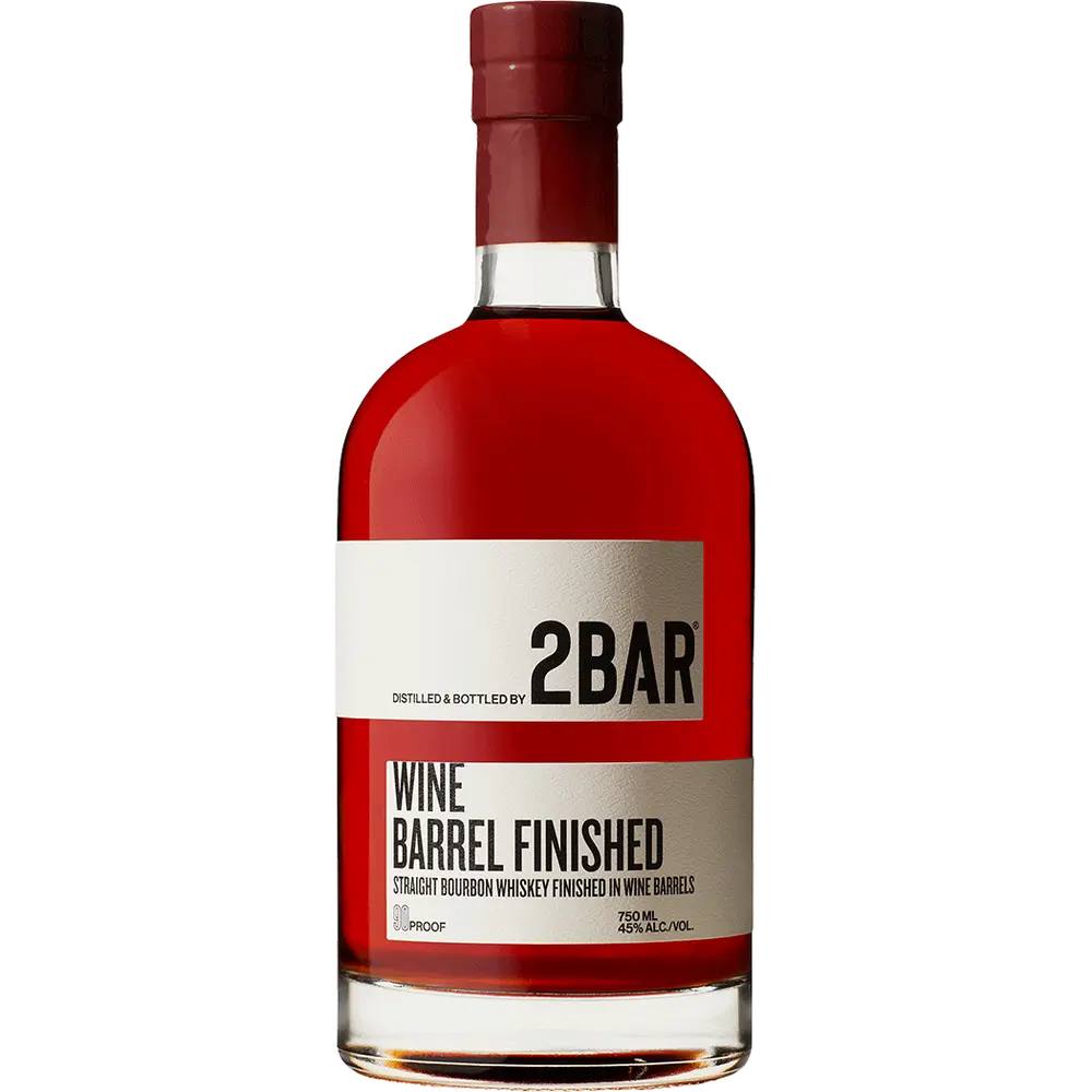 2Bar Wine Barrel Finished Straight Bourbon 750 ml
