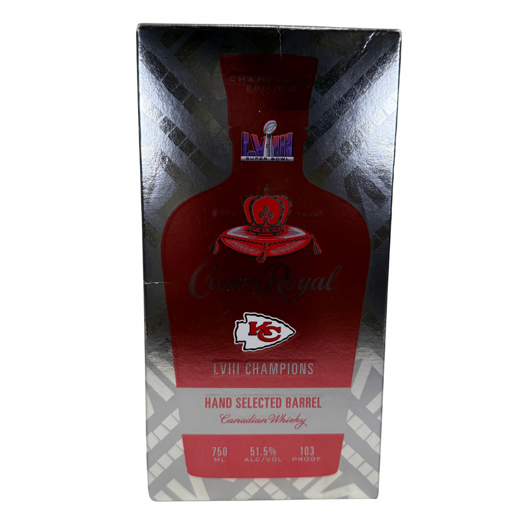 Crown Royal Kansas City Chiefs Limited Edition Hand Selected Barrel Blended Canadian Whisky 750ml