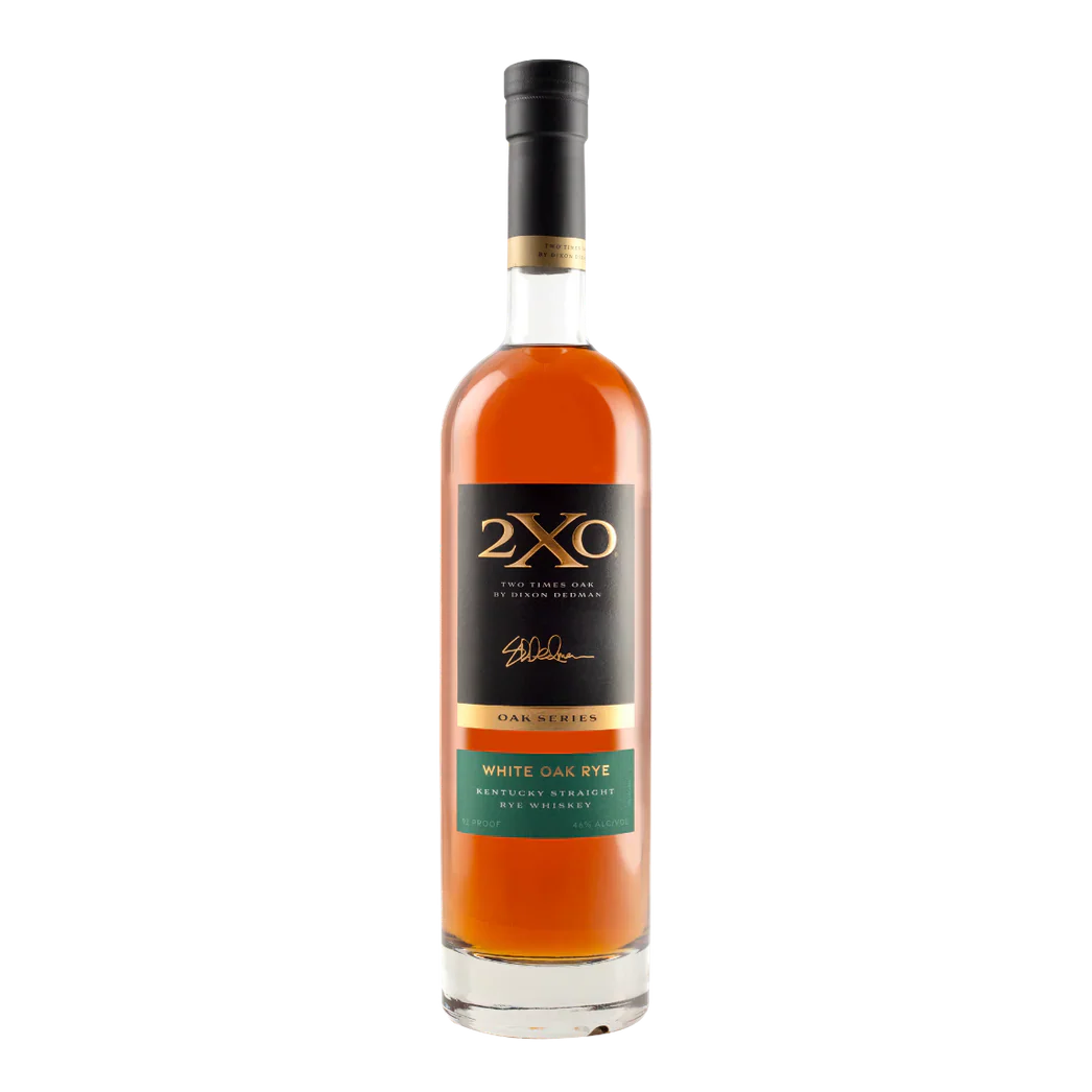 2XO Two Times Oak White Oak Kentucky Straight Rye Whiskey 750ml