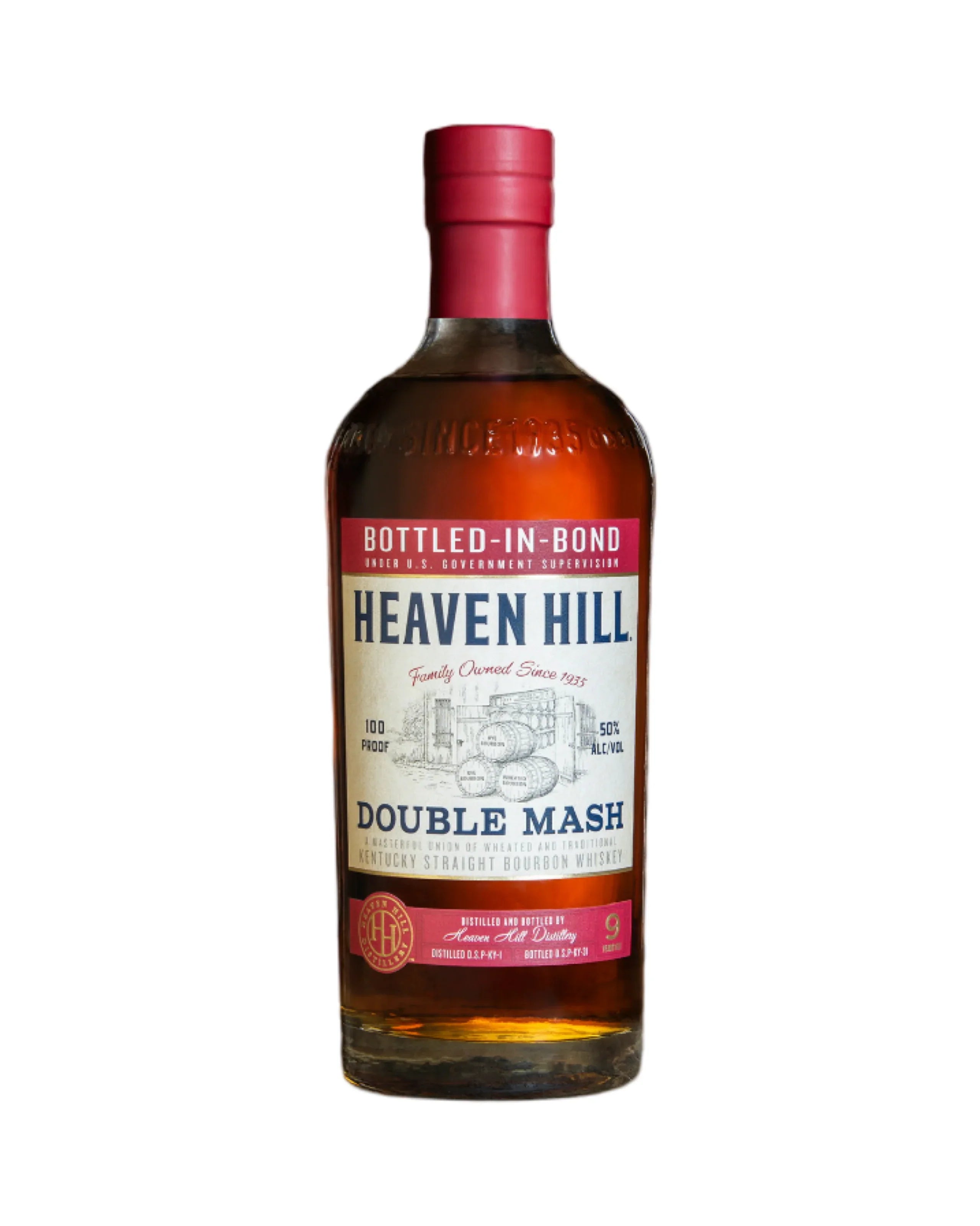 Heaven Hill Double Mash Bottled-in-Bond 9 Year Kentucky Straight Bourbon Whiskey 750ml
