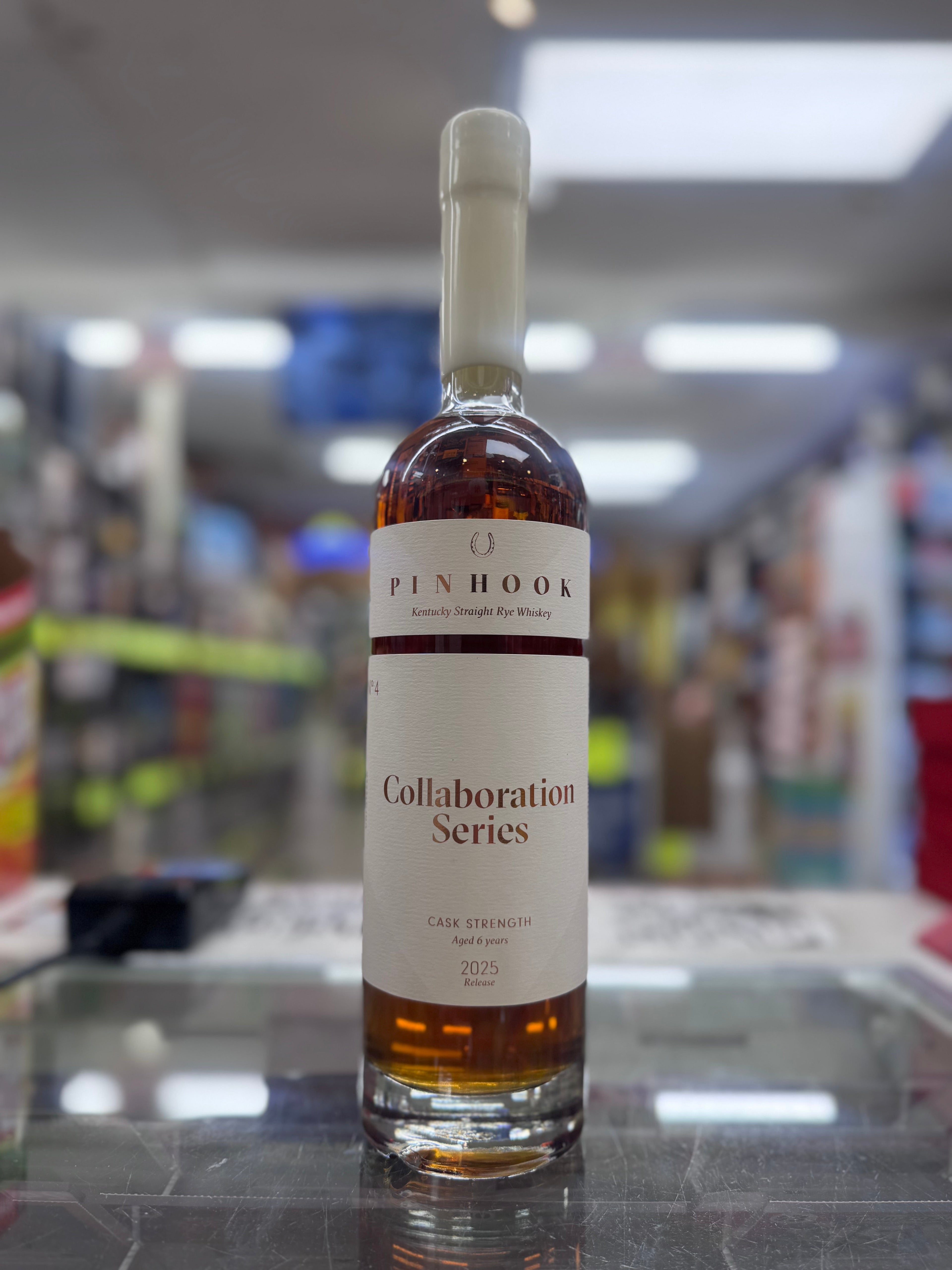 Pinhook Collaboration Series Edition No. 4 Neal Bodenheimer 6 Year Old 121.9 Proof Straight Rye Whiskey 750ml