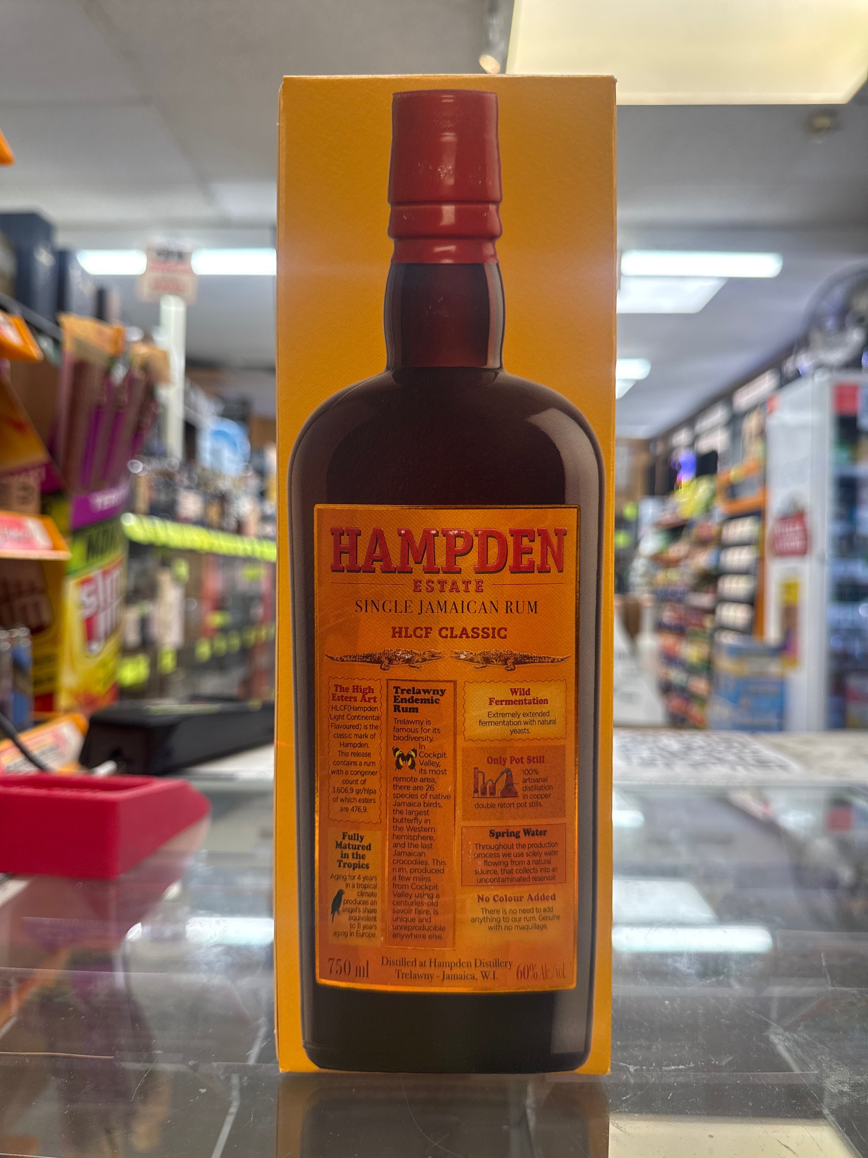 Hampden Estate HLCF Classic 120 Proof Pure Single Jamaican Rum 750ml